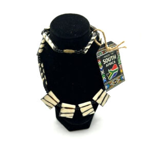 Batik Bone Necklace
